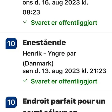 Bed and breakfast Nabolos Rooms, Near Munkebo, Kerteminde And Nyborg *